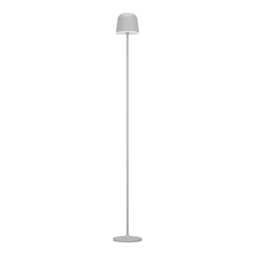 Eglo - LED Stmívatelná venkovní nabíjecí stojací lampa LED/4,3W/5V 2400/3000/4000K IP54 šedá