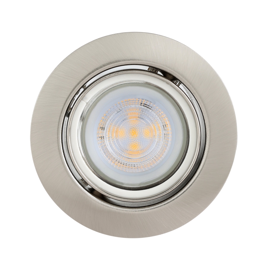 Eglo - SADA 3x LED Podhledové svítidlo 1xGU10/4W/230V matný chrom
