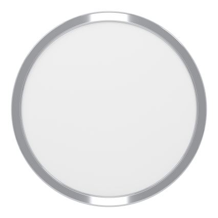 Eglo - LED Koupelnové stropní svítidlo LED/14,2W/230V 2700/4000/6500K pr. 27,8 cm IP44 lesklý chrom