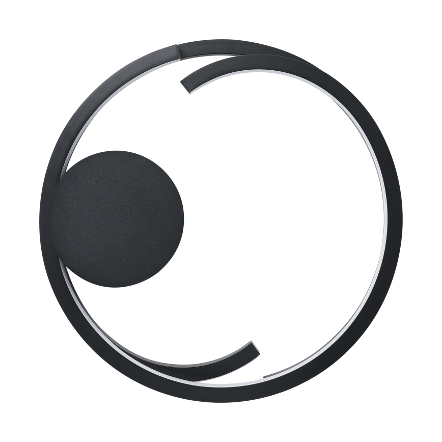 Eglo - LED Stmívatelné stropní svítidlo 2xLED/20W/230V 2700-6500K pr. 48 cm černá + dálkové ovládání