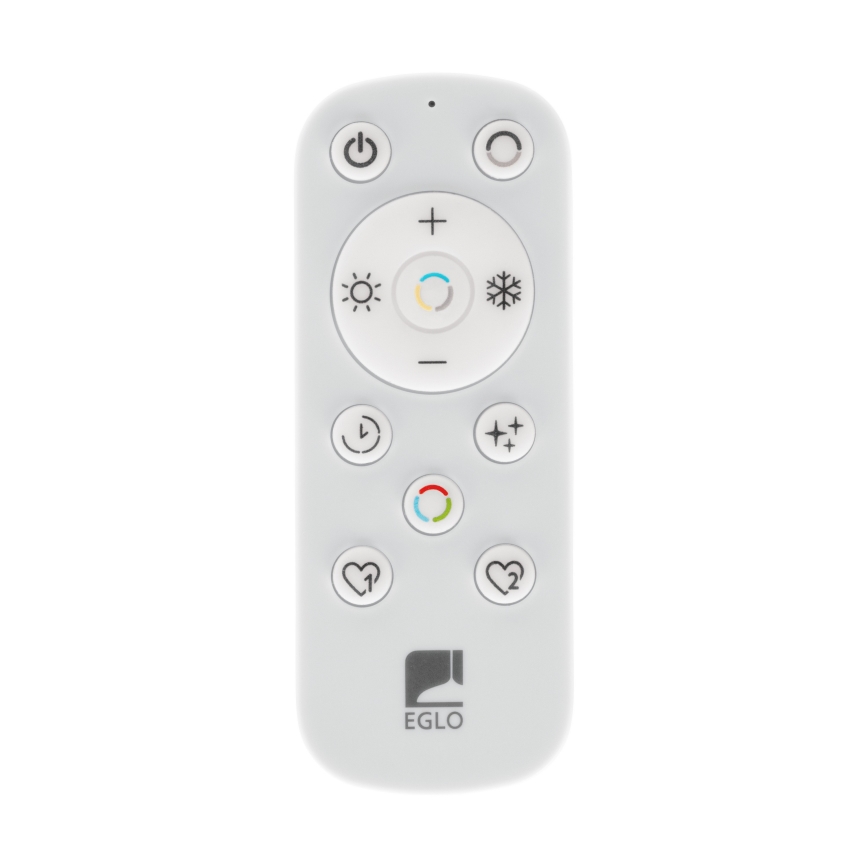 Eglo - LED Stmívatelný lustr na lanku 2xLED/20W/230V 2700-6500K pr. 48 cm béžová + dálkové ovládání