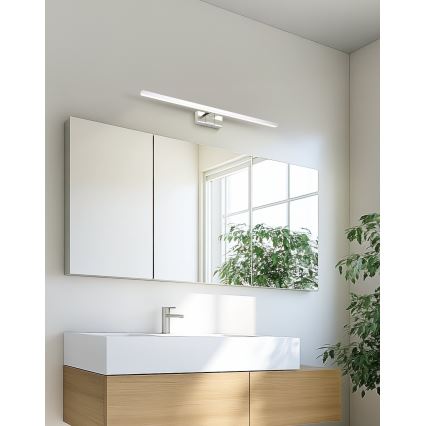 Eglo - LED Koupelnové osvětlení zrcadla LED/10W/230V 3000/4000/6500K 60 cm IP44 lesklý chrom