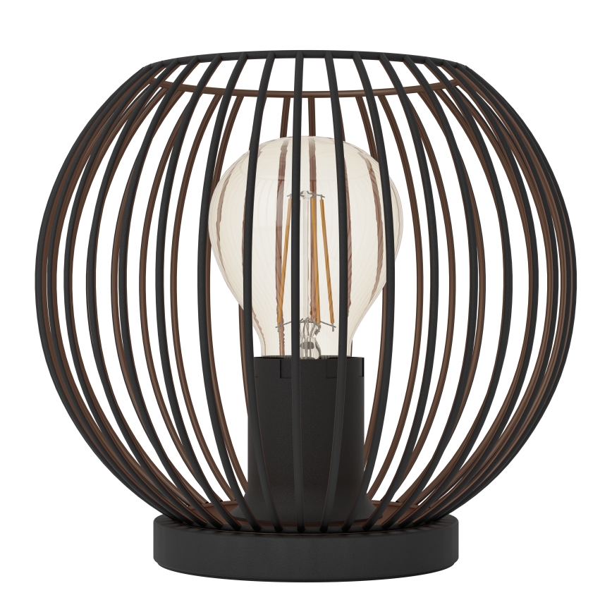 Eglo - Stolní lampa 1xE27/60W/230V černá