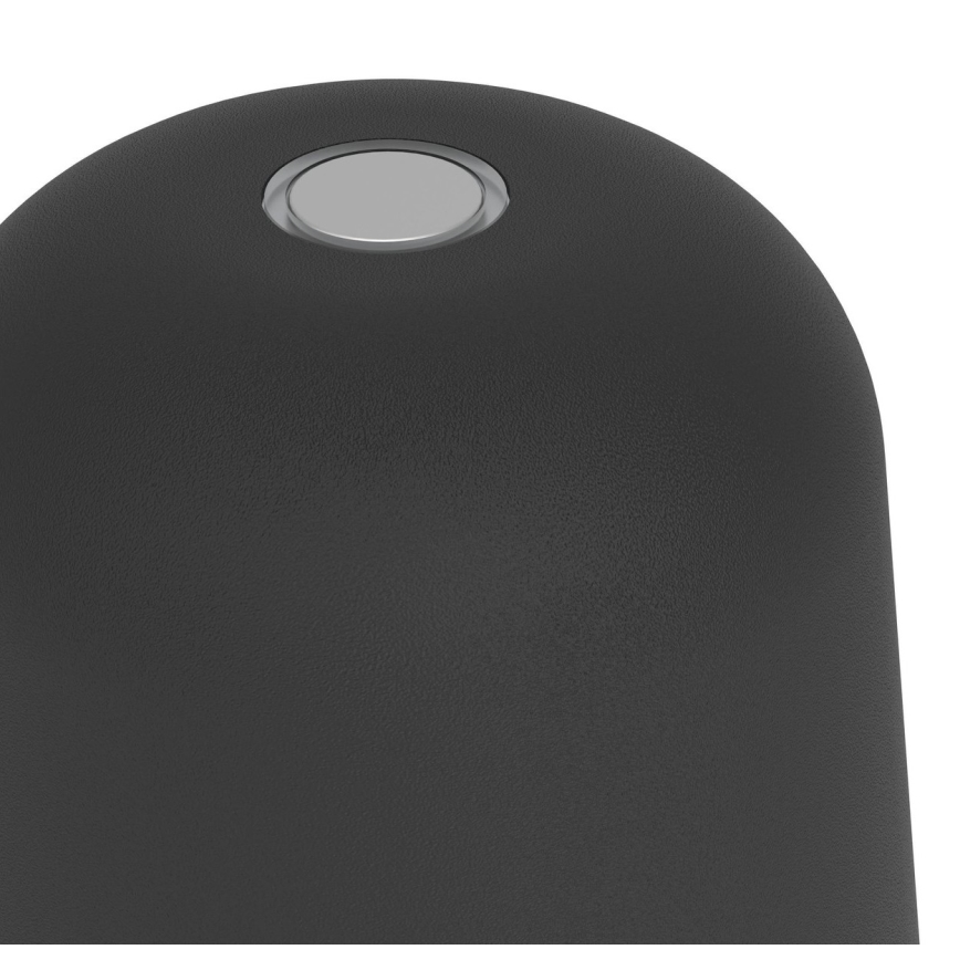 Eglo - LED Stmívatelná venkovní dotyková nabíjecí stolní lampa LED/1,8W/5V 2500/3000/4000K 2500 mAh IP54 černá