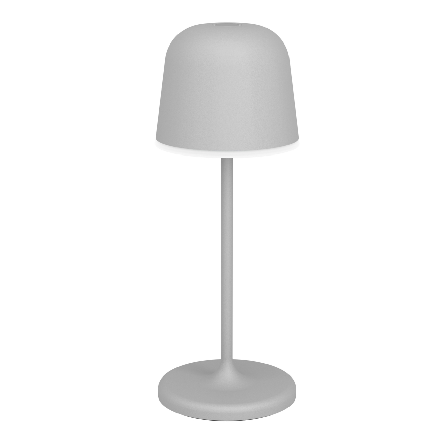 Eglo - LED Stmívatelná venkovní dotyková nabíjecí stolní lampa LED/1,8W/5V 2500/3000/4000K 2500 mAh IP54 šedá