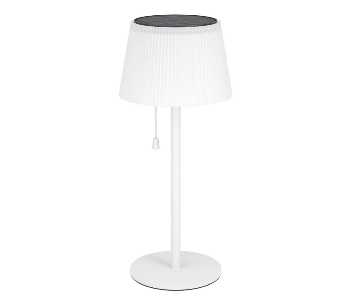 Eglo 901901 - LED Solární stolní lampa SCORDIANO LED/2,3W/3,7V 1800mAh IP44 bílá 901901