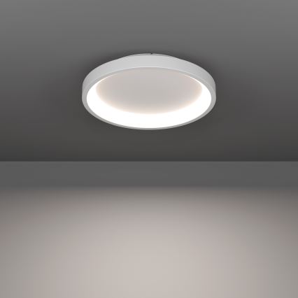 Eglo - LED RGBW Stmívatelné stropní svítidlo LED/19,6W/230V 2700-6500K pr. 35 cm bílá