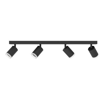 Eglo - LED RGBW Stmívatelné bodové svítidlo 4xLED/3,7W/230V 2700-6500K černá