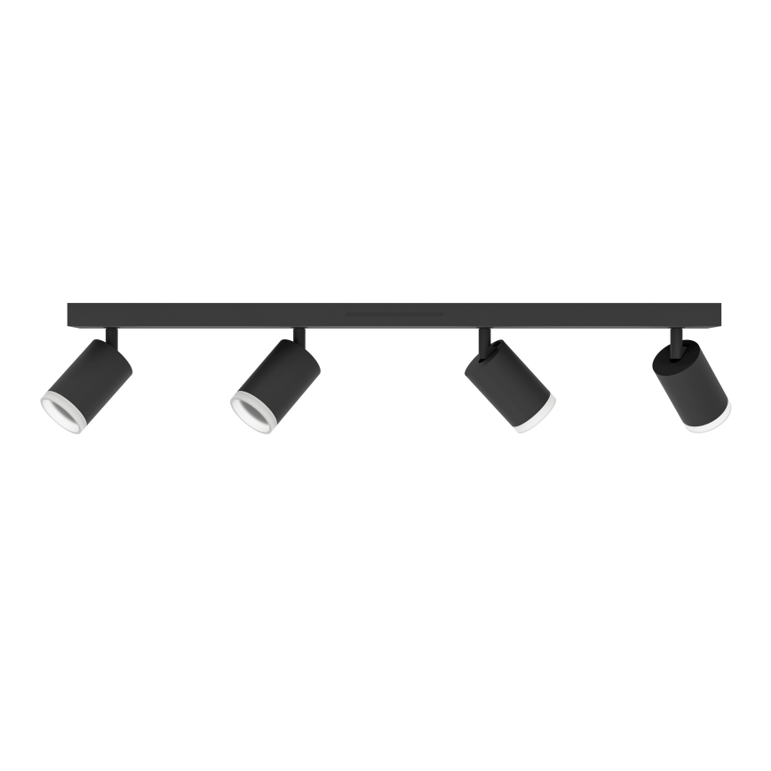 Eglo - LED RGBW Stmívatelné bodové svítidlo 4xLED/3,7W/230V 2700-6500K černá