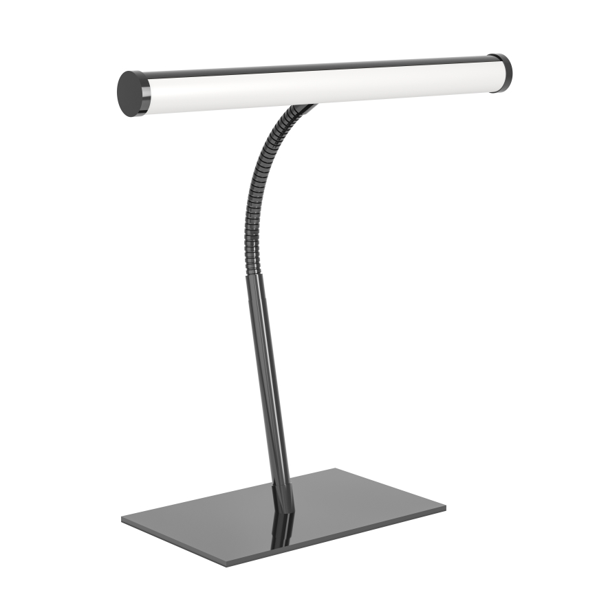 Eglo - LED Stmívatelná dotyková stolní lampa LED/5W/230V 2700/4000/6500K černý chrom