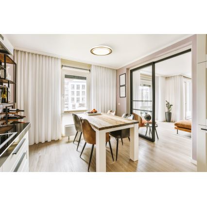 Eglo - LED Stropní svítidlo LED/36W/230V pr. 49 cm zlatá