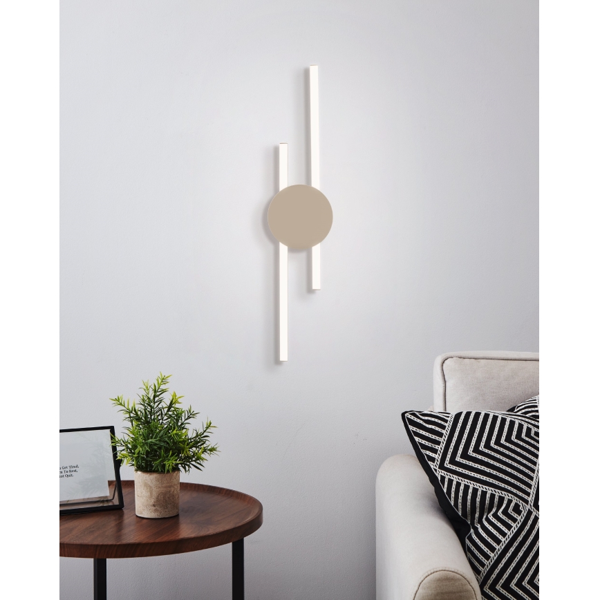 Eglo - LED Nástěnné svítidlo LED/20W/230V + LED/0,91W béžová