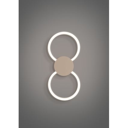 Eglo - LED Nástěnné svítidlo LED/20W/230V + LED/0,91W béžová