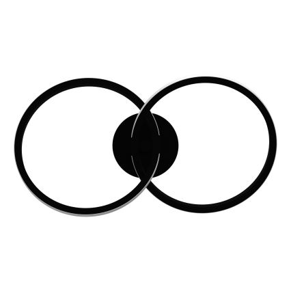 Eglo - LED Stropní svítidlo LED/12W/230V 2700/4000/6500K černá