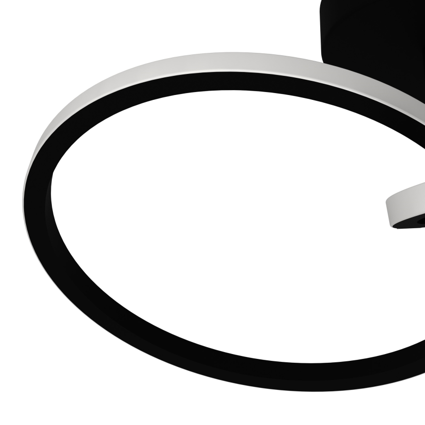 Eglo - LED Stropní svítidlo LED/12W/230V 2700/4000/6500K černá