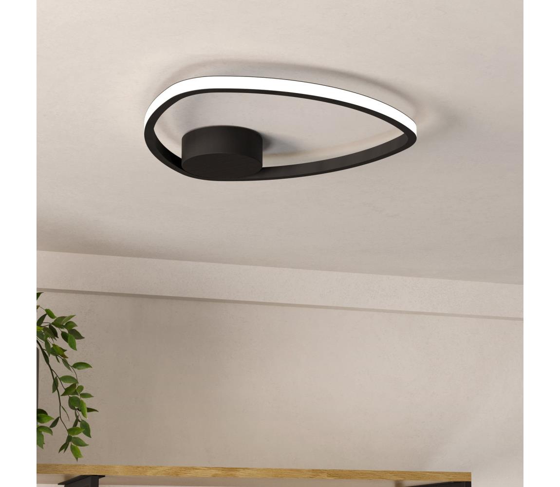 Eglo 902148 - LED Stropní svítidlo MOSCHELLA LED/9,7W/230V černá 902148