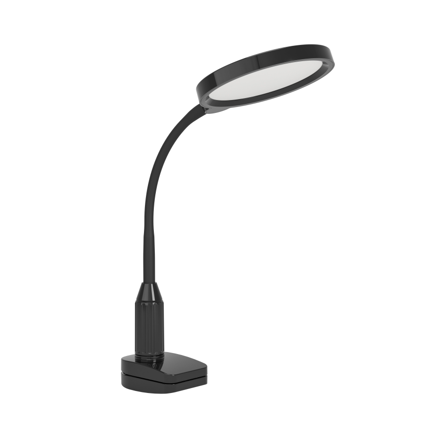 Eglo - LED Stmívatelná flexibilní lampa s klipem LED/5,5W/230V 2700/4000/6500K černá