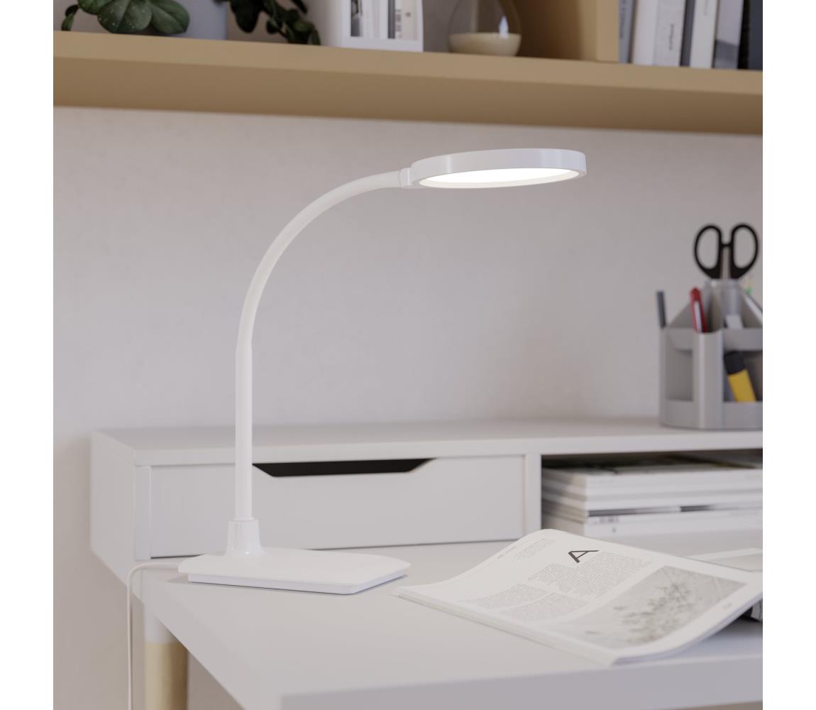 Eglo 902178 - LED Stm. stolní lampa LAURO LED/5,5W/230V 2700/4000/6500K bílá 902178