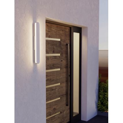 Eglo - LED Venkovní nástěnné svítidlo LED/10,5W/230V IP44 2700/4000/6500K bílá