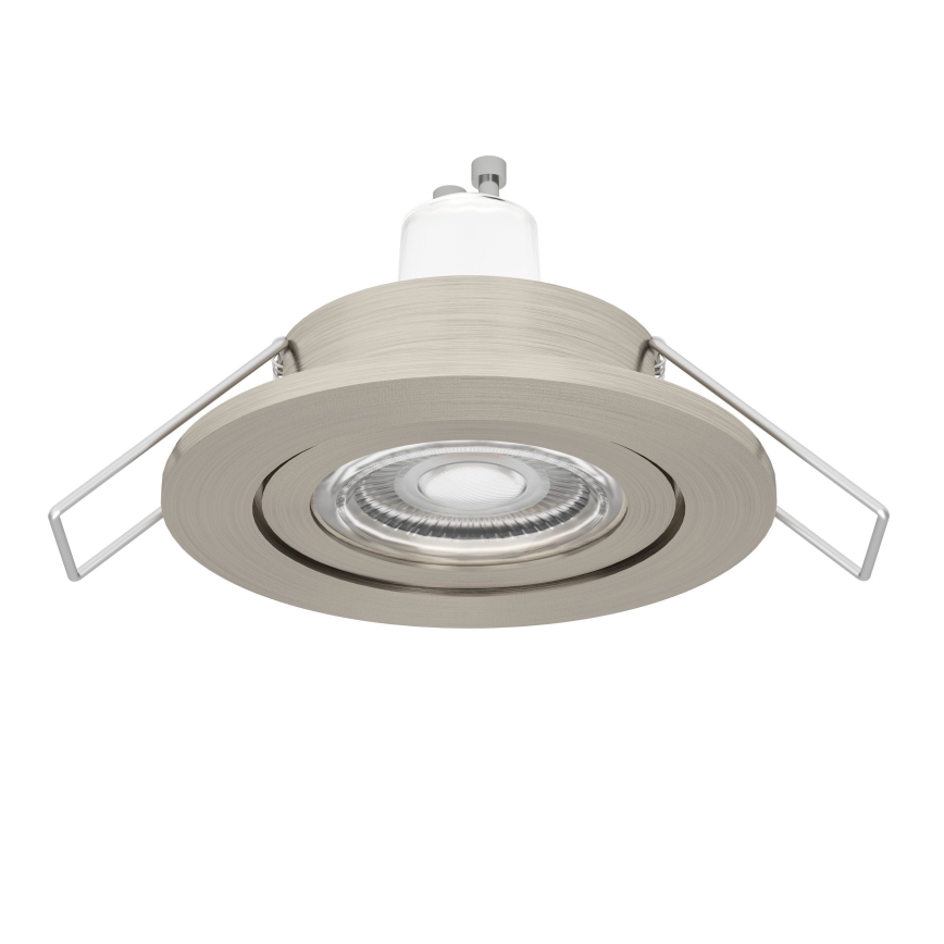 Eglo - LED Koupelnové podhledové bodové svítidlo 1xGU10/4,5W/230V IP44 matný chrom