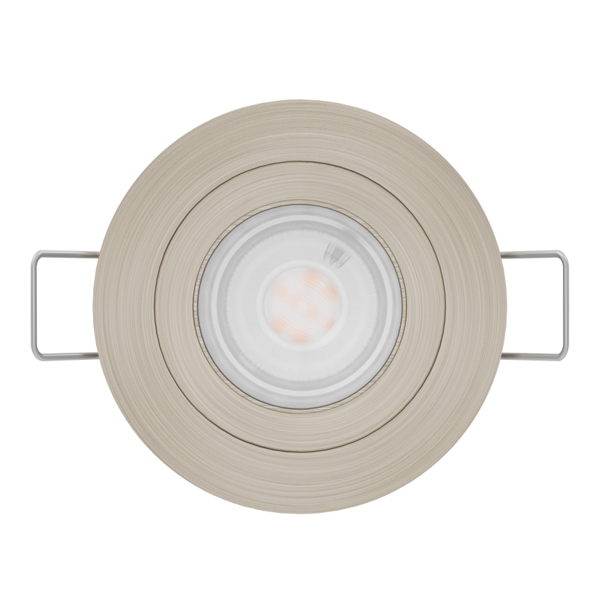 Eglo - LED Koupelnové podhledové bodové svítidlo 1xGU10/4,5W/230V IP44 matný chrom