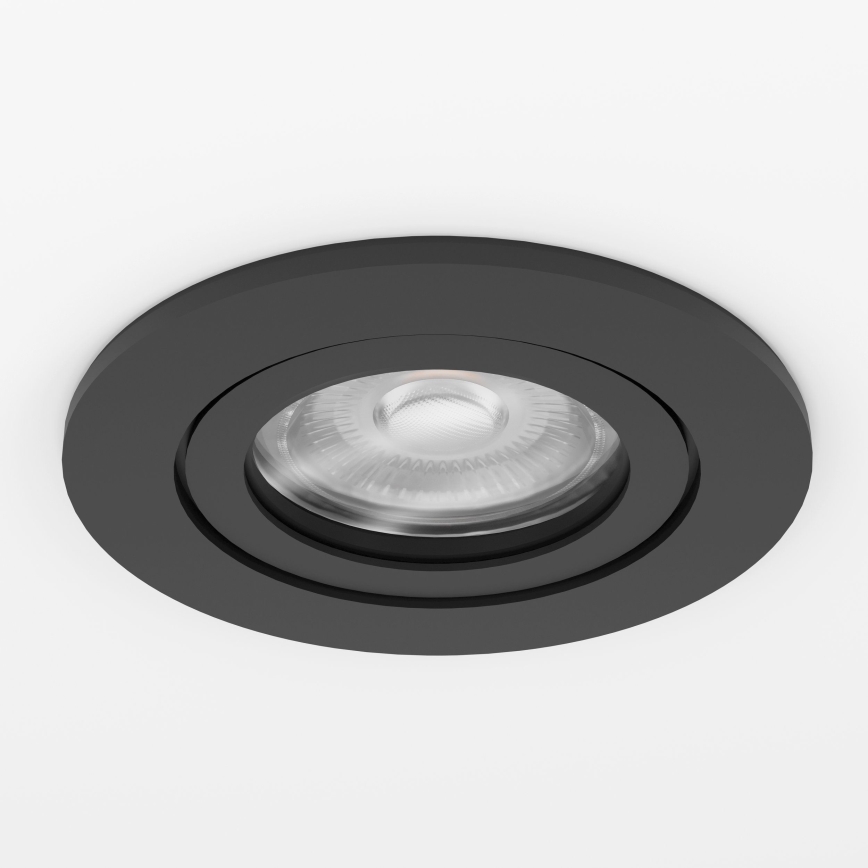 Eglo - LED Koupelnové podhledové bodové svítidlo 1xGU10/4,5W/230V IP44 černá
