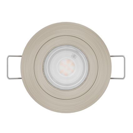Eglo - LED Koupelnové podhledové bodové svítidlo 1xGU10/4,5W/230V IP44 matný chrom