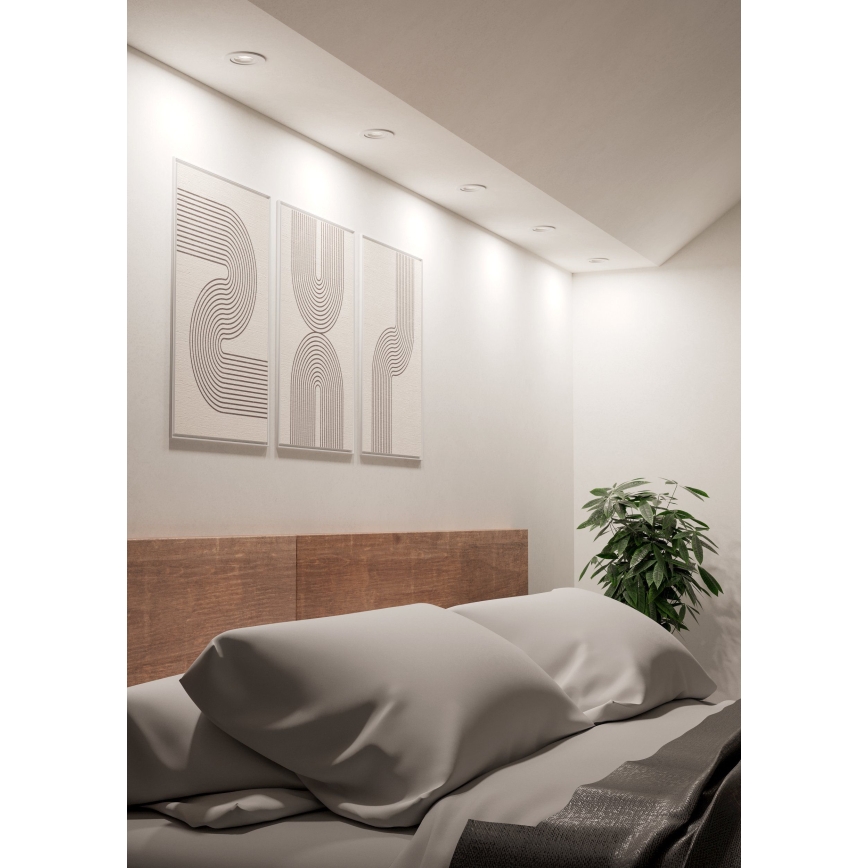 Eglo - LED Podhledové bodové svítidlo LED/4,8W/230V 2700/4000/6500K bílá