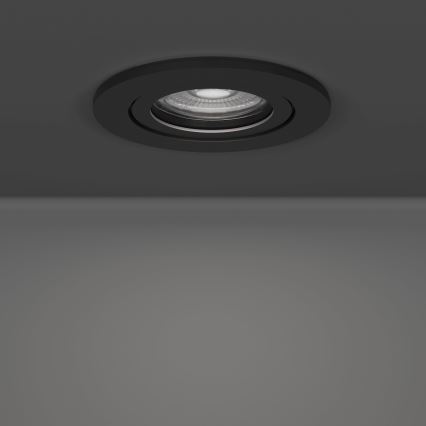 Eglo - SADA 3x LED Podhledové bodové svítidlo LED/4,8W/230V 2700/4000/6500K černá