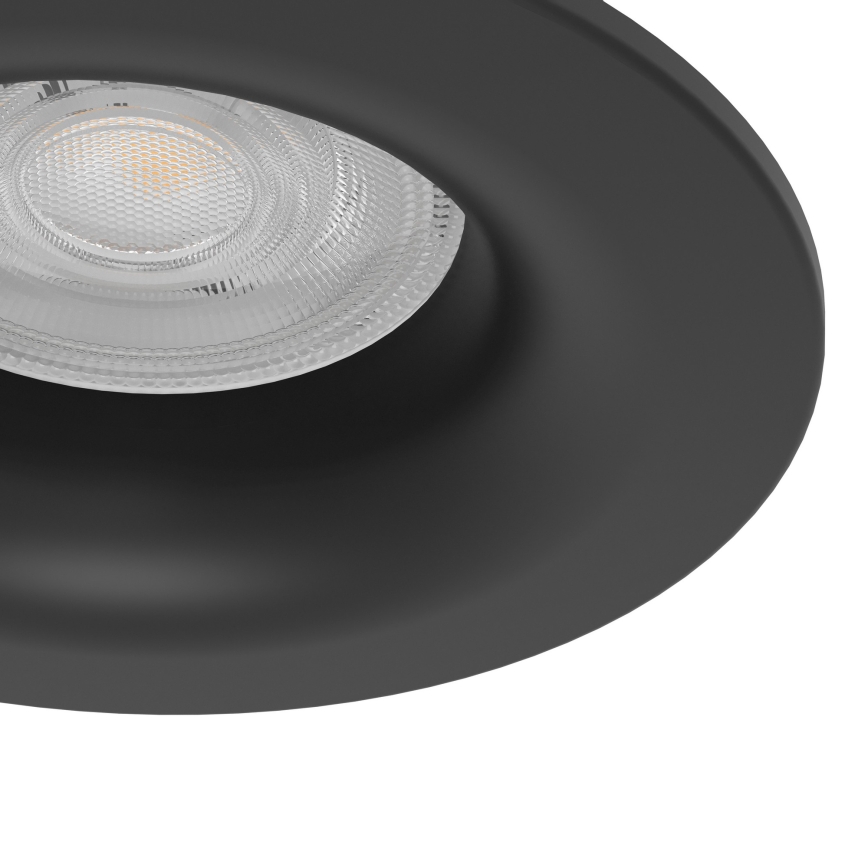 Eglo - LED Koupelnové podhledové svítidlo LED/4,9W/230V 2700/4000/6500K pr. 8,8 cm IP65 černá