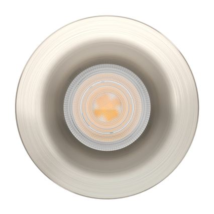 Eglo - LED Koupelnové podhledové svítidlo LED/4,9W/230V 2700/4000/6500K pr. 8,8 cm IP65 matný chrom