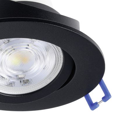 Eglo - SADA 3x LED RGBW Stmívatelné podhledové svítidlo LED/4,7W/230V 2700-6500K černá