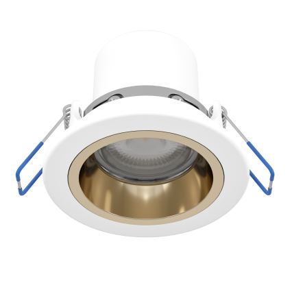 Eglo - LED RGBW Stmívatelné koupelnové podhledové svítidlo LED/4,8W/230V 2700-6500K IP44 bílá/zlatá