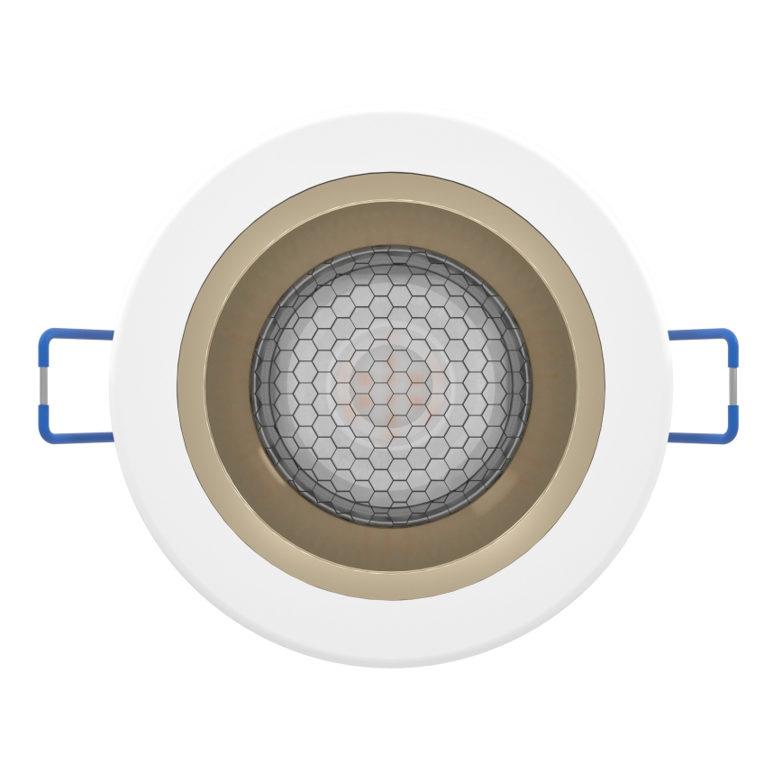 Eglo - LED RGBW Stmívatelné koupelnové podhledové svítidlo LED/4,8W/230V 2700-6500K IP44 bílá/zlatá