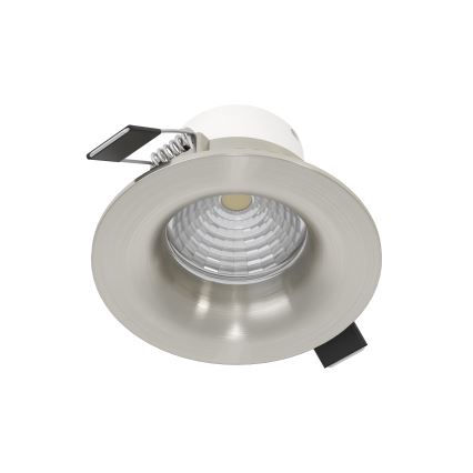 Eglo - SADA 3x LED Stmívatelné podhledové svítidlo LED/6,4W/230V pr. 8,8 cm matný chrom