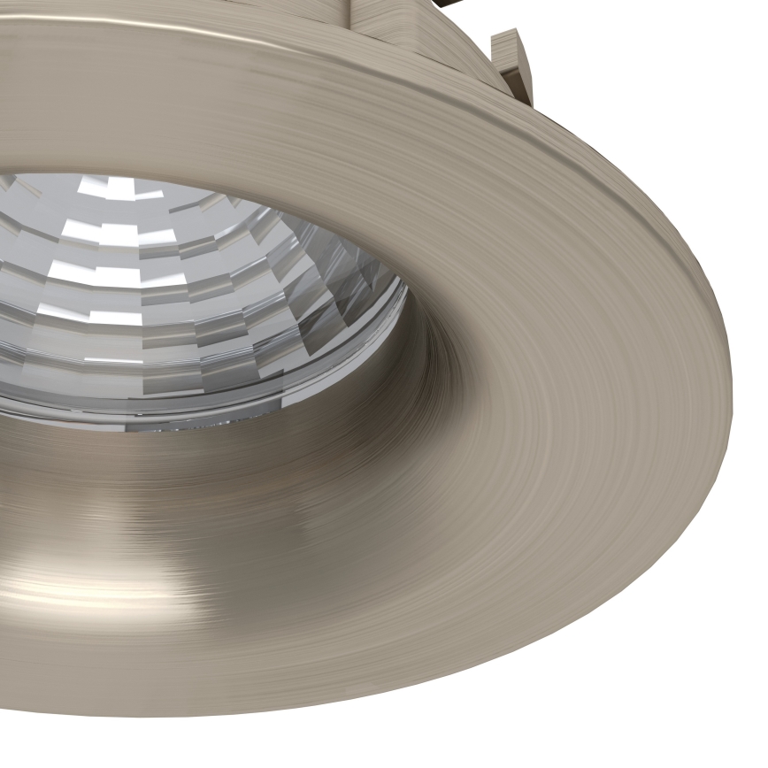 Eglo - SADA 3x LED Stmívatelné podhledové svítidlo LED/6,4W/230V pr. 8,8 cm matný chrom