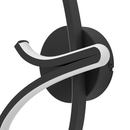 Eglo - LED Nástěnné svítidlo LED/12W/230V 2700/4000/6500K černá