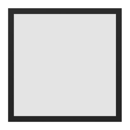 Eglo - LED Stropní svítidlo LED/18,8W/230V 2700/4000/6500K 40x40 cm černá