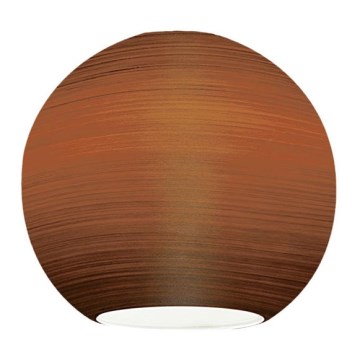 EGLO 90251 - Náhradní sklo k lustru, stolní lampě, stropnímu svítidlu a bodovému svítidlu MY CHOICE E14 pr. 9 cm hnědé stírané