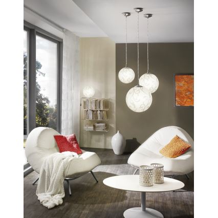 Eglo 90741 - Lustr REBECCA 1xE27/60W/230V