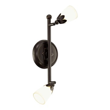 EGLO 91428 - Bodové svítidlo DANIELLE 2xG9/40W hnědá/bílá EGLO 91428 - Bodové svítidlo DANIELLE 2xG9/40W hnědá/bílá