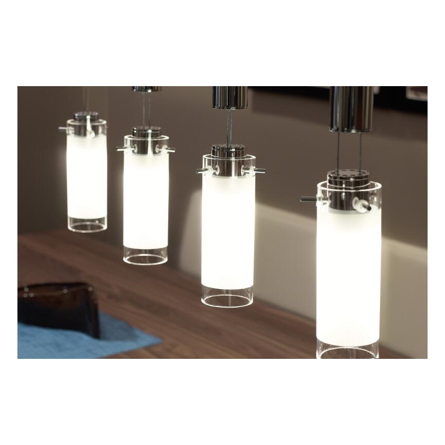 EGLO 91546 - LED Lustr na lanku AGGIUS 4xLED/6W/230V