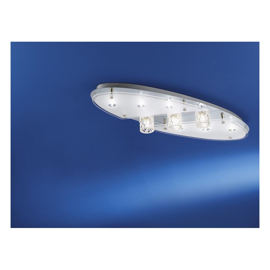 EGLO 91554 - Stropní svítidlo STELARIA 1 9xG9/25W