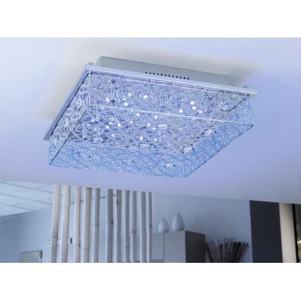 EGLO 91598 - LED Stropní svítidlo STELARIA 2 9xG4/20W + 32xLED/0,06W