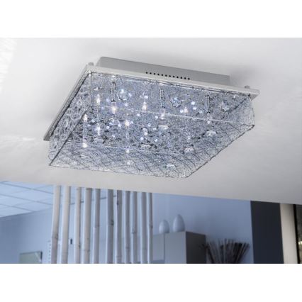 EGLO 91598 - LED Stropní svítidlo STELARIA 2 9xG4/20W + 32xLED/0,06W