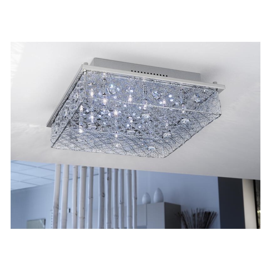 EGLO 91598 - LED Stropní svítidlo STELARIA 2 9xG4/20W + 32xLED/0,06W