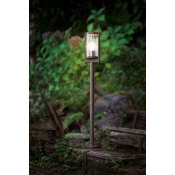 Eglo 91643 - Venkovní lampa BAGAOS 1xE27/60W antická hnědá IP44