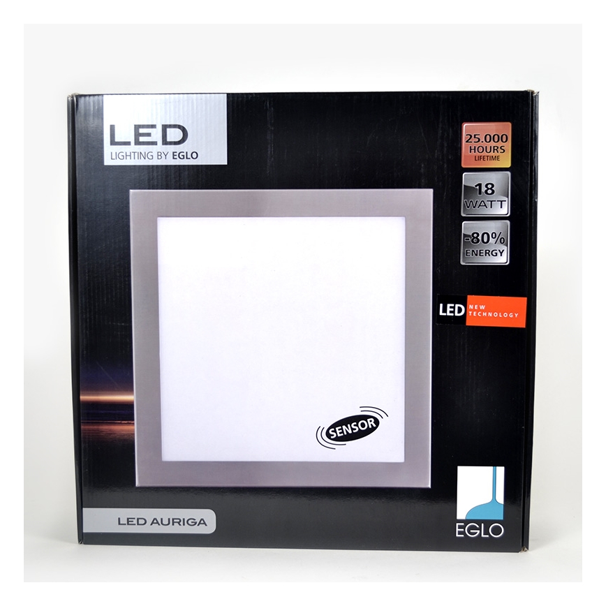 EGLO 91669 - LED svítidlo nástěnné AURIGA 1xLED/18W matný chrom