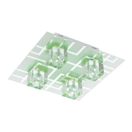 EGLO 91965 - LED Stropní svítidlo RAMAZZINO 4xG4/20W + LED/2W