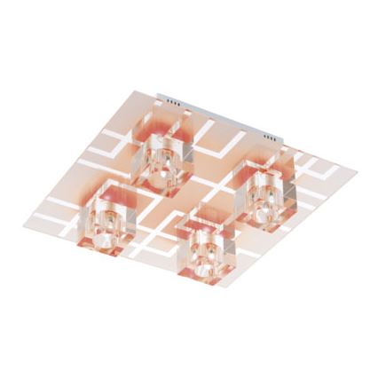 EGLO 91965 - LED Stropní svítidlo RAMAZZINO 4xG4/20W + LED/2W